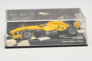 Jordan EJ14 Ford #19 T. Glock Jordan Ford F1 Team 2004 Minichamps 1:43 400040039 Metaal — afbeelding 4 van 5