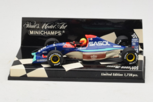 Jordan 192 Yamaha M. Gugelmin F1 1992 Minichamps 1:43 400920033 Metaal
