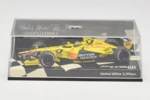 Jordan Honda EJ11 #7 H-H. Frentzen F1 2001 Minichamps 1:43 400010011 Metaal — afbeelding 5 van 5