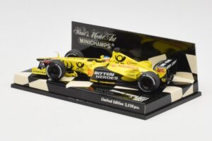 Jordan Honda EJ11 #11 J. Trulli F1 2001 Minichamps 1:43 400010012 Metaal — afbeelding 3 van 5