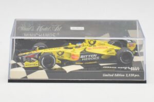 Jordan Honda EJ11 #11 J. Trulli F1 2001 Minichamps 1:43 400010012 Metaal — afbeelding 5 van 5
