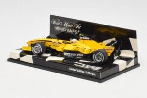 Jordan EJ15 Toyota R. Doornbos Test Driver F1 2005 Minichamps 1:43 400050039 Metaal — afbeelding 3 van 5