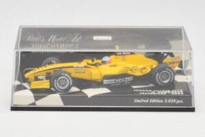 Jordan EJ15 Toyota R. Doornbos Test Driver F1 2005 Minichamps 1:43 400050039 Metaal — afbeelding 5 van 5