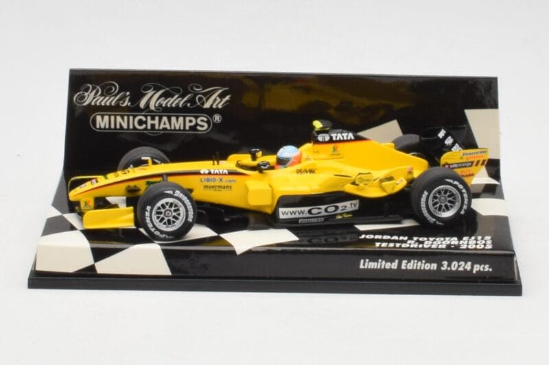 Jordan EJ15 Toyota R. Doornbos Test Driver F1 2005 Minichamps 1:43 400050039 Metaal