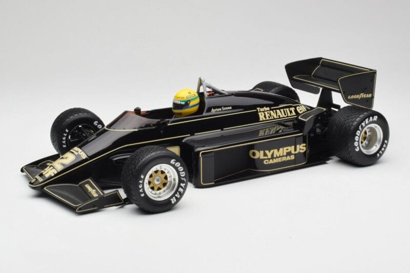 Lotus Renault 97T John Player Special #12 A. Senna Portuguese GP 1985 1st Victory Minichamps 1:12 540851292 Metaal