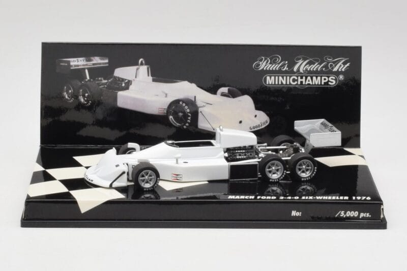 March 2-4-0 Six Wheeler #12 F1 1976 Minichamps 1:43 436760699 Metaal