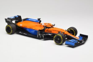 McLaren MCL35M #3 D. Ricciardo Bahrain GP 2021 Minichamps 1:18 530211803 Metaal — afbeelding 4 van 7