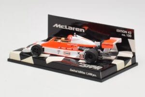McLaren Ford M26 B. Giacomelli British GP 1978 Minichamps 1:43 530784333 Metaal — afbeelding 3 van 5