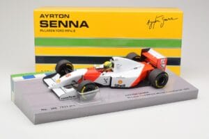McLaren Ford MP4/8 #8 A. Senna Winner Australian GP 1993 Minichamps 1:18 543933838 Metaal — afbeelding 7 van 7