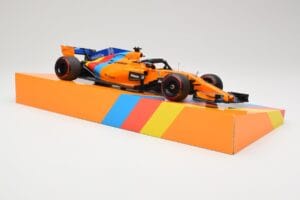 McLaren MCL33 Renault #14 F. Alonso Abu Dhabi GP 2018 Minichamps 1:18 533183914 Hars — afbeelding 4 van 7