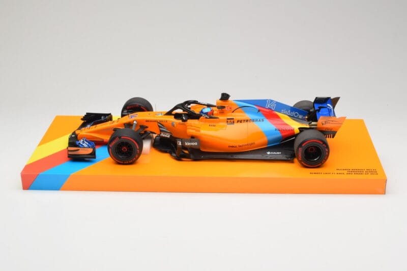 McLaren MCL33 Renault #14 F. Alonso Abu Dhabi GP 2018 Minichamps 1:18 533183914 Hars