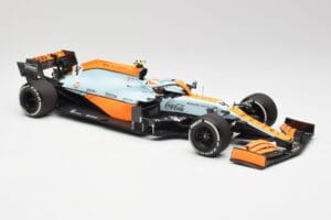 McLaren MCL35M #4 L. Norris Monaco GP 2021 Minichamps 1:18 530212404 Metaal — afbeelding 4 van 7