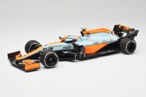 McLaren MCL35M #4 L. Norris Monaco GP 2021 Minichamps 1:18 530212404 Metaal