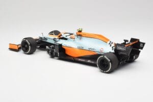 McLaren MCL35M #4 L. Norris Monaco GP 2021 Minichamps 1:18 530212404 Metaal — afbeelding 5 van 7