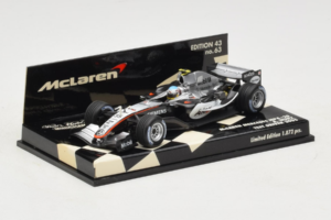 McLaren MP4-20 Mercedes A. Wurz F1 2005 Minichamps 1:43 530054355 Metaal — afbeelding 2 van 5