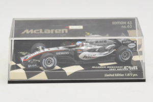 McLaren MP4-20 Mercedes A. Wurz F1 2005 Minichamps 1:43 530054355 Metaal — afbeelding 4 van 5