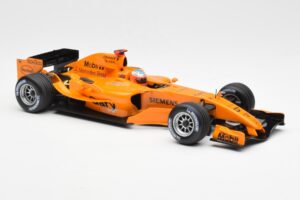 McLaren Mercedes MP4-20 G. Paffett F1 Test Car 2006 Minichamps 1:18 B66962342 Metaal — afbeelding 4 van 6
