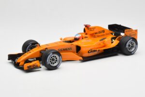 McLaren Mercedes MP4-20 G. Paffett F1 Test Car 2006 Minichamps 1:18 B66962342 Metaal