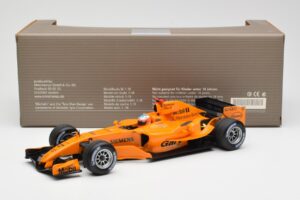 McLaren Mercedes MP4-20 G. Paffett F1 Test Car 2006 Minichamps 1:18 B66962342 Metaal — afbeelding 6 van 6