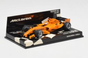 McLaren Mercedes MP4-20 G. Paffett Test Car 2006 Minichamps 1:43 530064395 Metaal — afbeelding 2 van 5