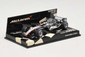 McLaren MP4-20 Mercedes #10 J.P. Montoya British GP Winner F1 2005 Minichamps 1:43 530054320 Metaal — afbeelding 2 van 5