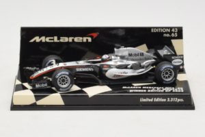 McLaren MP4-20 Mercedes #10 J.P. Montoya British GP Winner F1 2005 Minichamps 1:43 530054320 Metaal