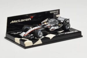 McLaren Mercedes MP4-20 #10 J-P. Montoya Race Car 2005 Minichamps 1:43 530054310 Metaal — afbeelding 2 van 5
