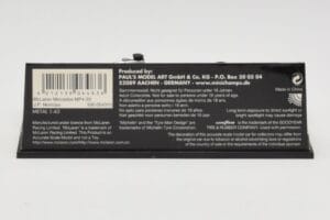 McLaren Mercedes MP4-20 #10 J-P. Montoya Race Car 2005 Minichamps 1:43 530054310 Metaal — afbeelding 4 van 5