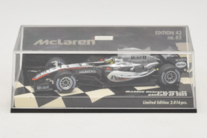 McLaren MP4-20 Mercedes P. de la Rosa F1 2005 Minichamps 1:43 530054315 Metaal — afbeelding 4 van 5