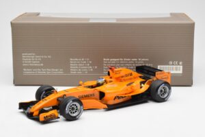 McLaren Mercedes MP4-20 P. de la Rosa F1 Test Car 2005 Minichamps 1:18 B66962343 Metaal — afbeelding 6 van 6