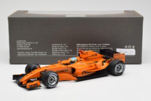 McLaren Mercedes MP4-20 P. de la Rosa F1 Test Car 2006 Minichamps 1:18 PEDRO001 Metaal — afbeelding 6 van 6