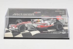 McLaren Mercedes MP4-22 #2 L. Hamilton Race Car 2007 Minichamps 1:43 530074302 Metaal — afbeelding 5 van 5