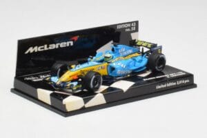 McLaren MP4-19B #5 D. Coulthard F1 2004 Minichamps 1:43 530044315 Metaal — afbeelding 3 van 5