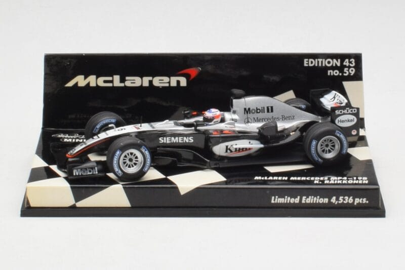 McLaren MP4-19B #6 K. Raikkonen F1 2004 Minichamps 1:43 530044316 Metaal