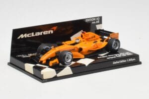 McLaren MP4/20 P. de la Rosa 2006 Minichamps 1:43 530064394 Metaal — afbeelding 2 van 5