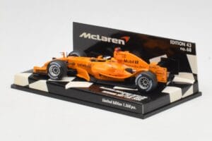 McLaren MP4/20 P. de la Rosa 2006 Minichamps 1:43 530064394 Metaal — afbeelding 3 van 5