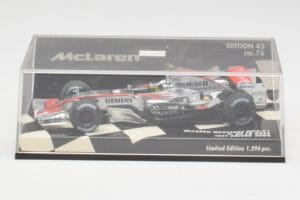 McLaren MP4-21 P. de la Rosa Test 2006 Minichamps 1:43 530064343 Metaal — afbeelding 4 van 5