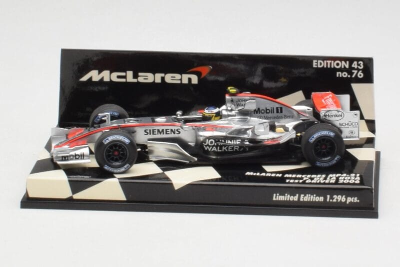 McLaren MP4-21 P. de la Rosa Test 2006 Minichamps 1:43 530064343 Metaal