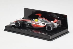 McLaren MP4-22 L. Hamilton F1 Showcar 2007 Minichamps 1:43 530074372 Metaal — afbeelding 2 van 5