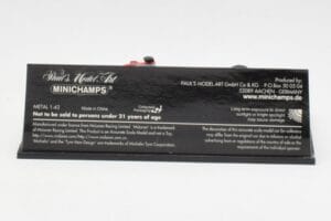 McLaren MP4-22 L. Hamilton F1 Showcar 2007 Minichamps 1:43 530074372 Metaal — afbeelding 4 van 5