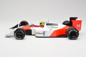 McLaren Honda MP4/4 Marlboro #12 A. Senna F1 World Champion 1988 Minichamps 1:12 540881212 Metaal — afbeelding 3 van 6