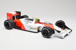 McLaren Honda MP4/4 Marlboro #12 A. Senna F1 World Champion 1988 Minichamps 1:12 540881212 Metaal — afbeelding 4 van 6
