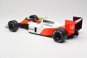 McLaren Honda MP4/4 Marlboro #12 A. Senna F1 World Champion 1988 Minichamps 1:12 540881212 Metaal — afbeelding 5 van 6
