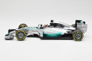 Mercedes AMG Petronas W05 #44 L. Hamilton F1 World Champion 2014 Minichamps 1:18 186140044 Metaal — afbeelding 3 van 7