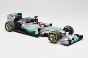 Mercedes AMG Petronas W05 #44 L. Hamilton F1 World Champion 2014 Minichamps 1:18 186140044 Metaal — afbeelding 4 van 7