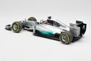 Mercedes AMG Petronas W05 #44 L. Hamilton F1 World Champion 2014 Minichamps 1:18 186140044 Metaal — afbeelding 5 van 7