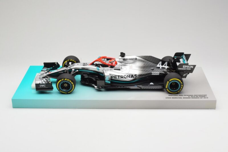 Mercedes AMG Petronas W10 EQ Power+ #44 L. Hamilton Monaco GP Winner 2019 Minichamps 1:18 113906644 Hars
