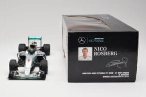 Mercedes AMG W07 #6 N. Rosberg Australia GP Winner 2016 Minichamps 1:18 110160006 Metaal — afbeelding 7 van 7