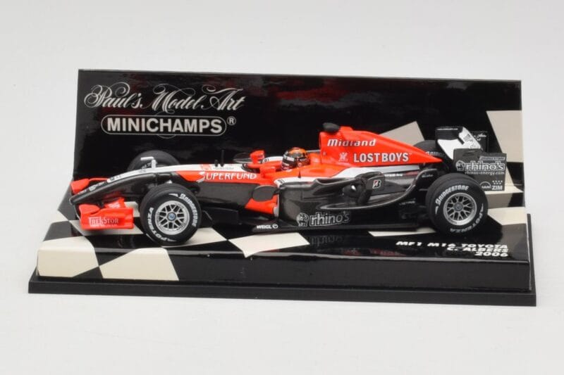 MF1 Toyota M16 #20 C. Albers F1 2006 Minichamps 1:43 400060019 Metaal