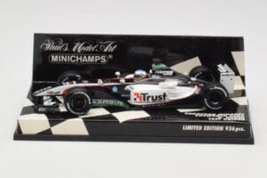Minardi Cosworth PS03 #19 G. Bruni F1 2003 Minichamps 1:43 400030139 Metaal